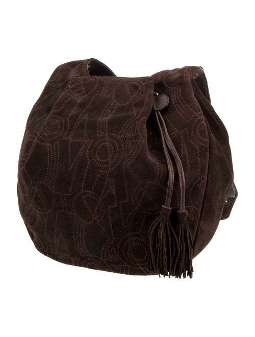 Salvatore Ferragamo Suede Bucket Bag