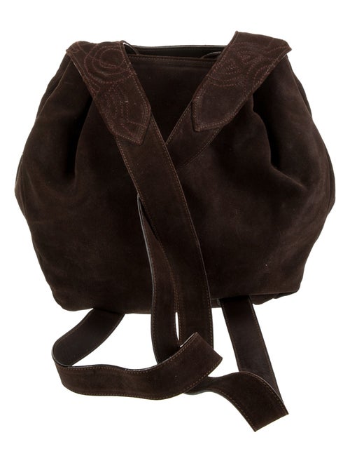 Salvatore Ferragamo Suede Bucket Bag