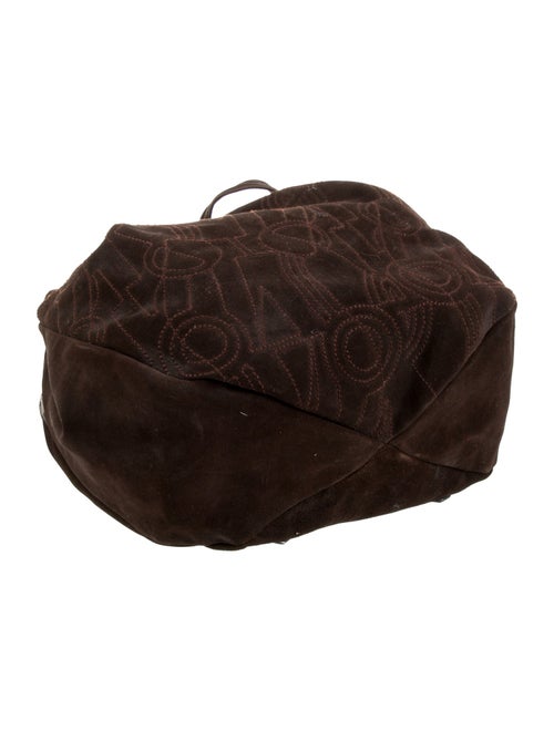 Salvatore Ferragamo Suede Bucket Bag