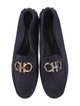 Salvatore Ferragamo Gancini Logo Suede Loafers