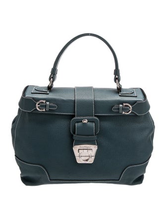 Salvatore Ferragamo Gancini Top Handle Bag