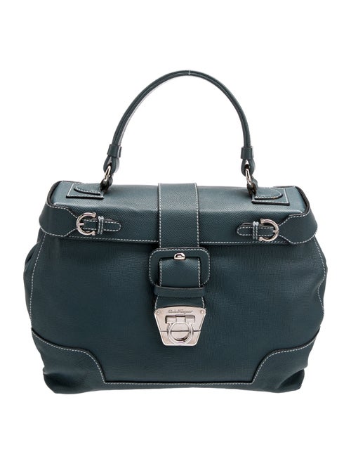 Salvatore Ferragamo Gancini Top Handle Bag