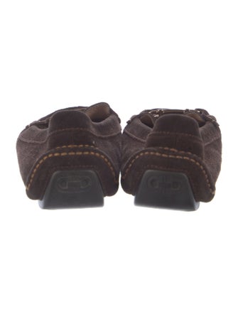 Salvatore Ferragamo Suede Loafers