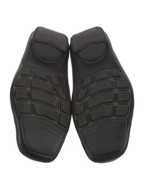 Salvatore Ferragamo Gancini Logo Leather Drivers