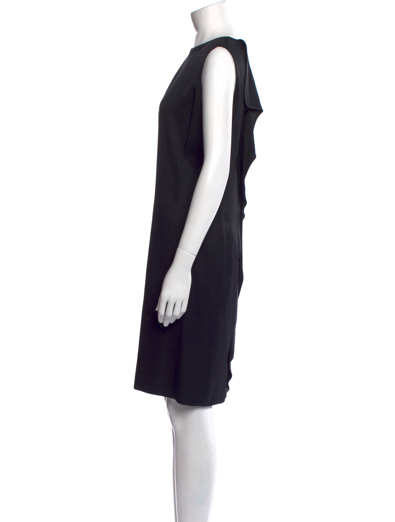 Salvatore Ferragamo Crew Neck Knee-Length Dress