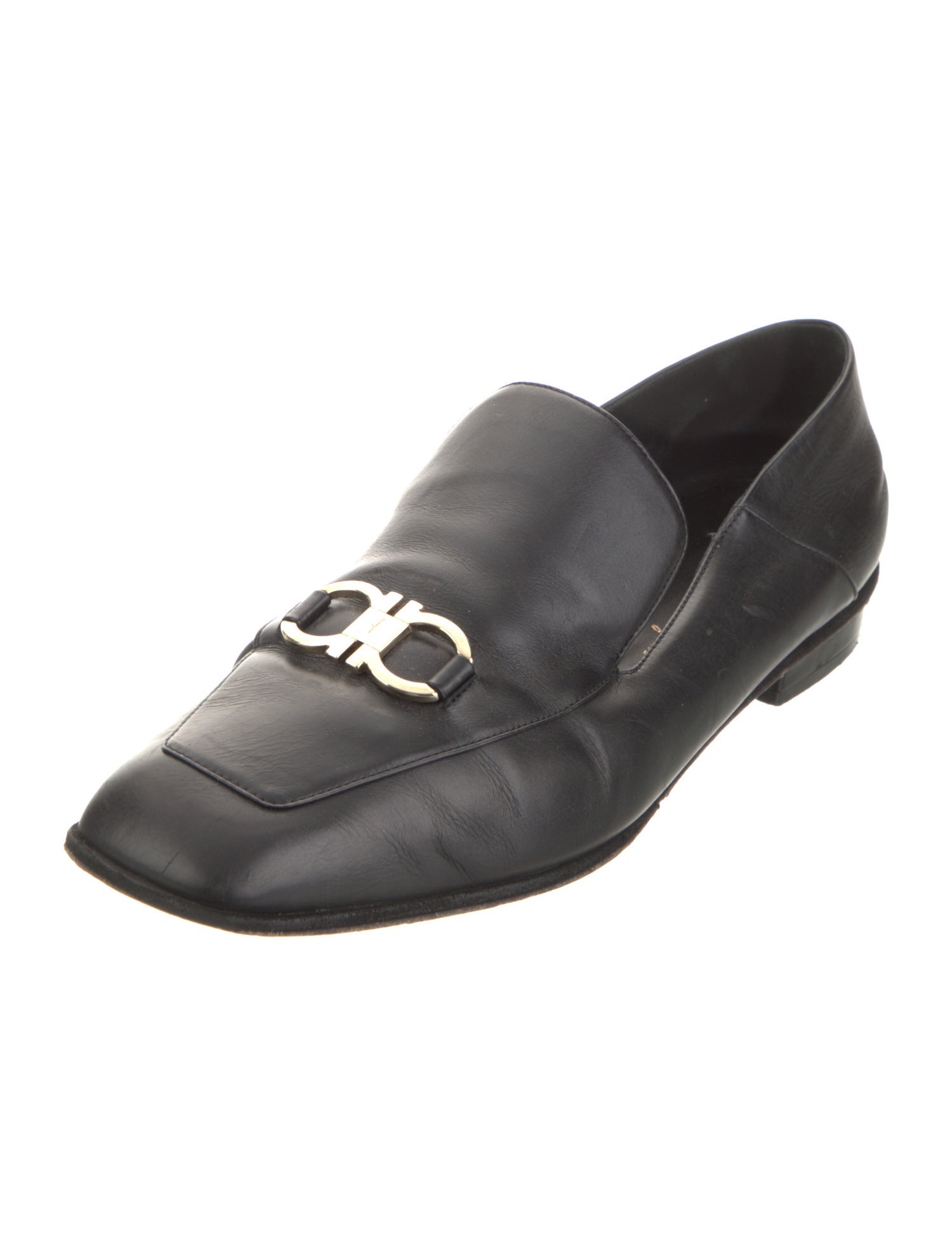 Salvatore Ferragamo Leather Loafers