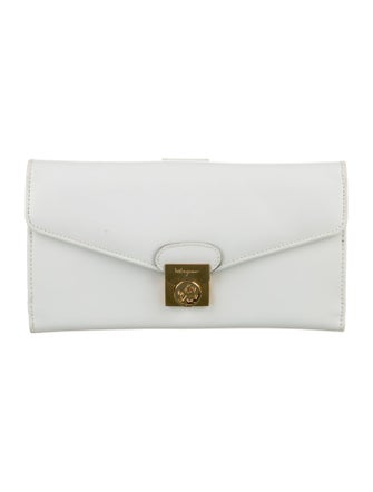 Salvatore Ferragamo Leather Continental Wallet