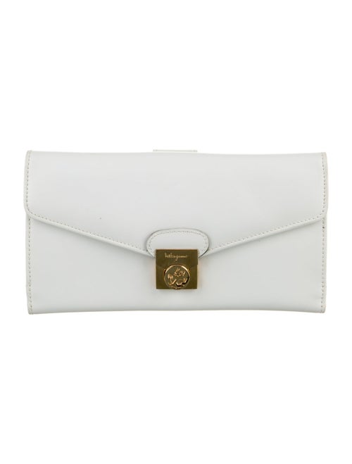 Salvatore Ferragamo Leather Continental Wallet