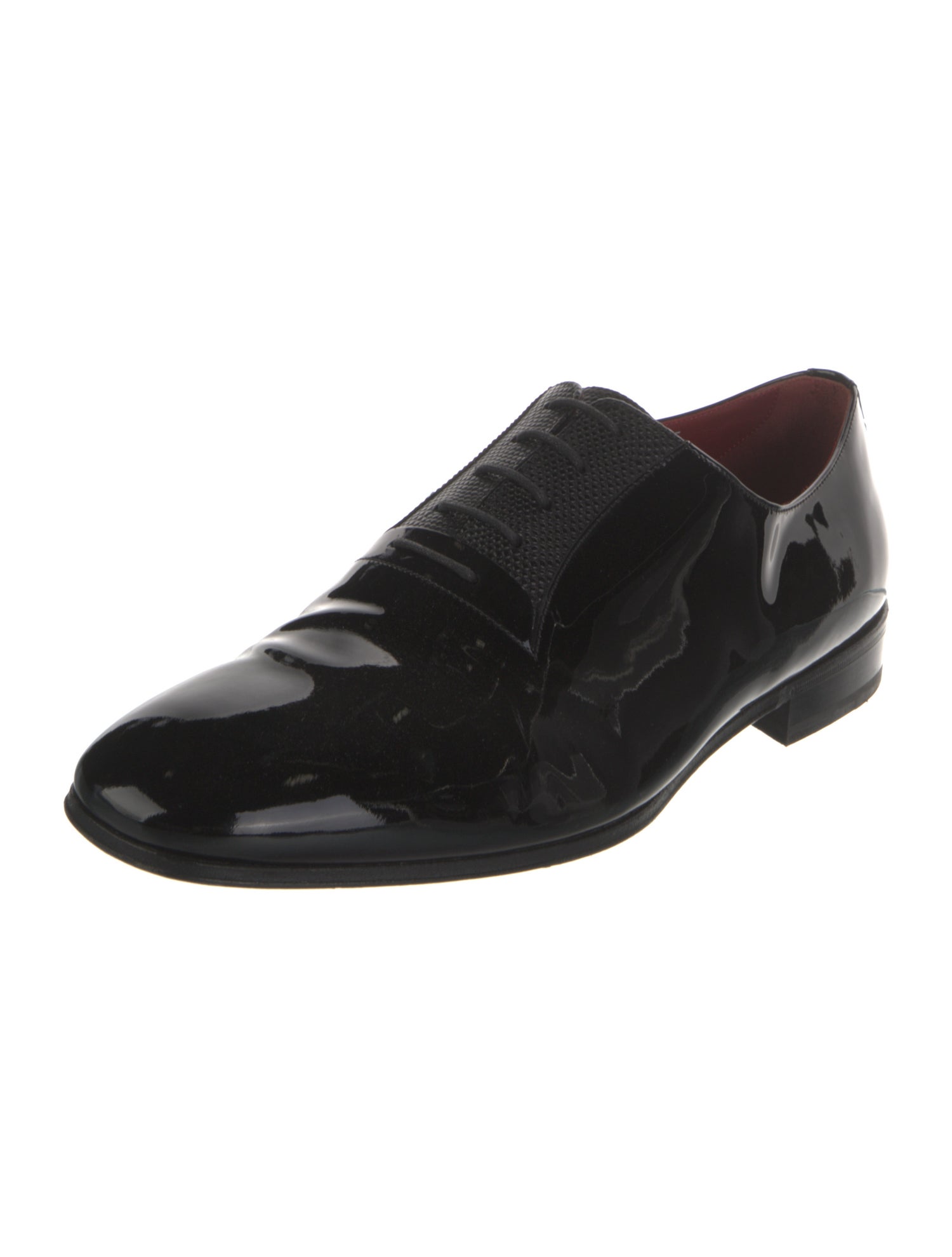 Salvatore Ferragamo Patent Leather Oxfords