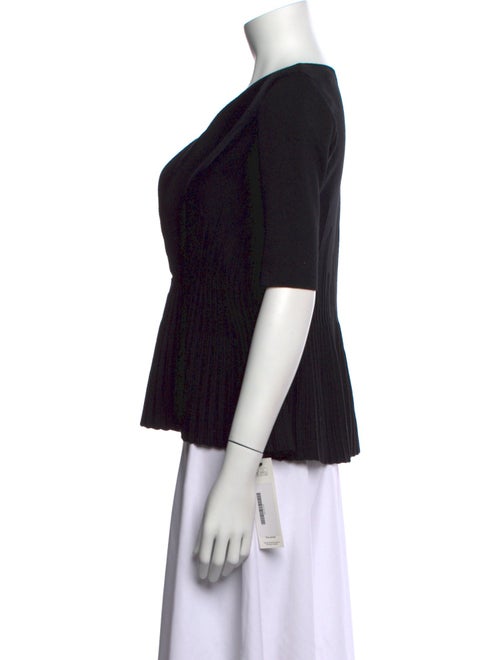 Salvatore Ferragamo Virgin Wool One-Shoulder Top