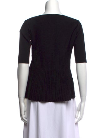 Salvatore Ferragamo Virgin Wool One-Shoulder Top