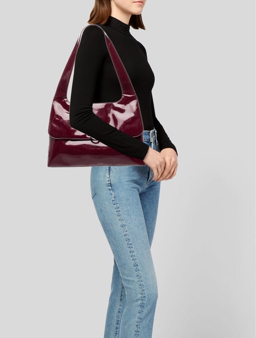 Salvatore Ferragamo Patent Leather Shoulder Bag