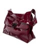 Salvatore Ferragamo Patent Leather Shoulder Bag