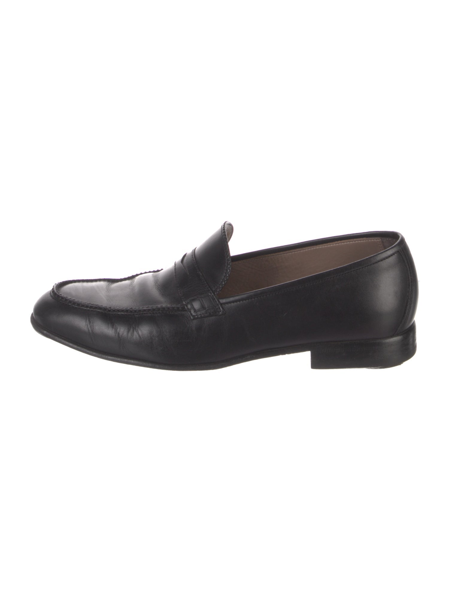 Salvatore Ferragamo Leather Dress Loafers
