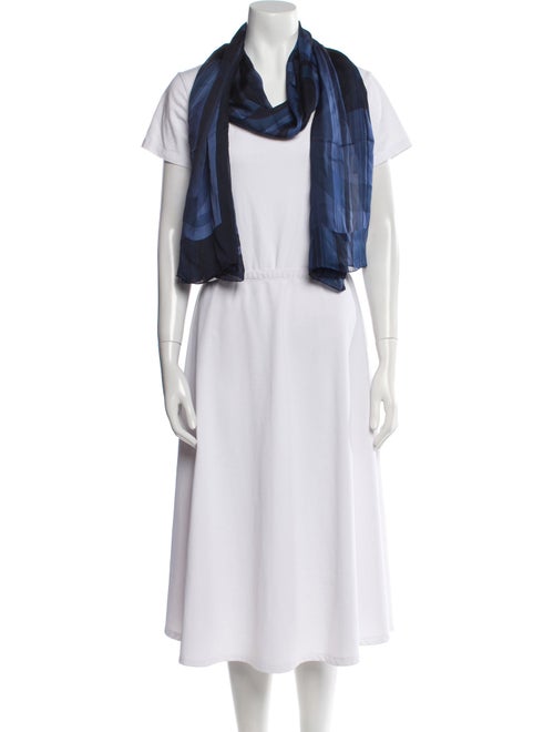 Salvatore Ferragamo Silk Printed Scarf