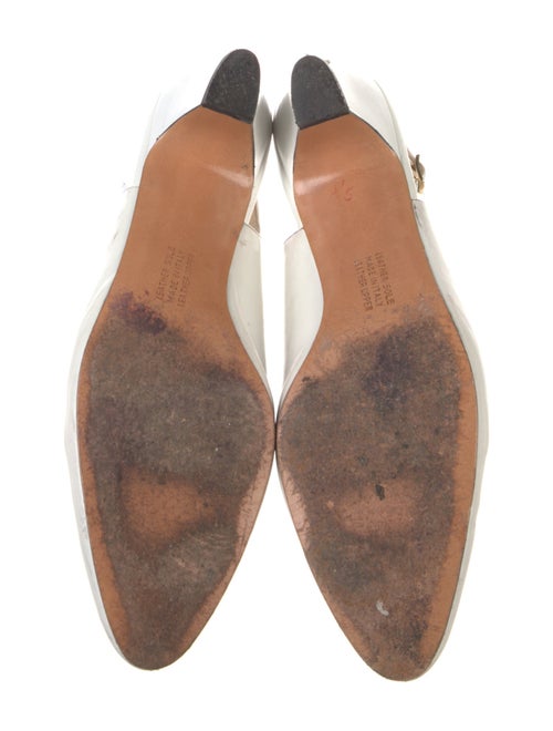 Salvatore Ferragamo Vara Bow Accent Leather Slingback Pumps