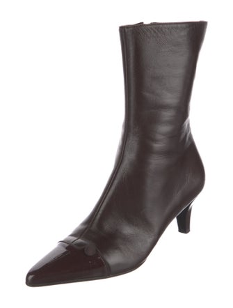 Salvatore Ferragamo Leather Boots