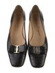 Salvatore Ferragamo Leather Animal Print Pumps