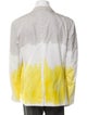 Salvatore Ferragamo Tie-Dye Print Distressed Accents Blazer
