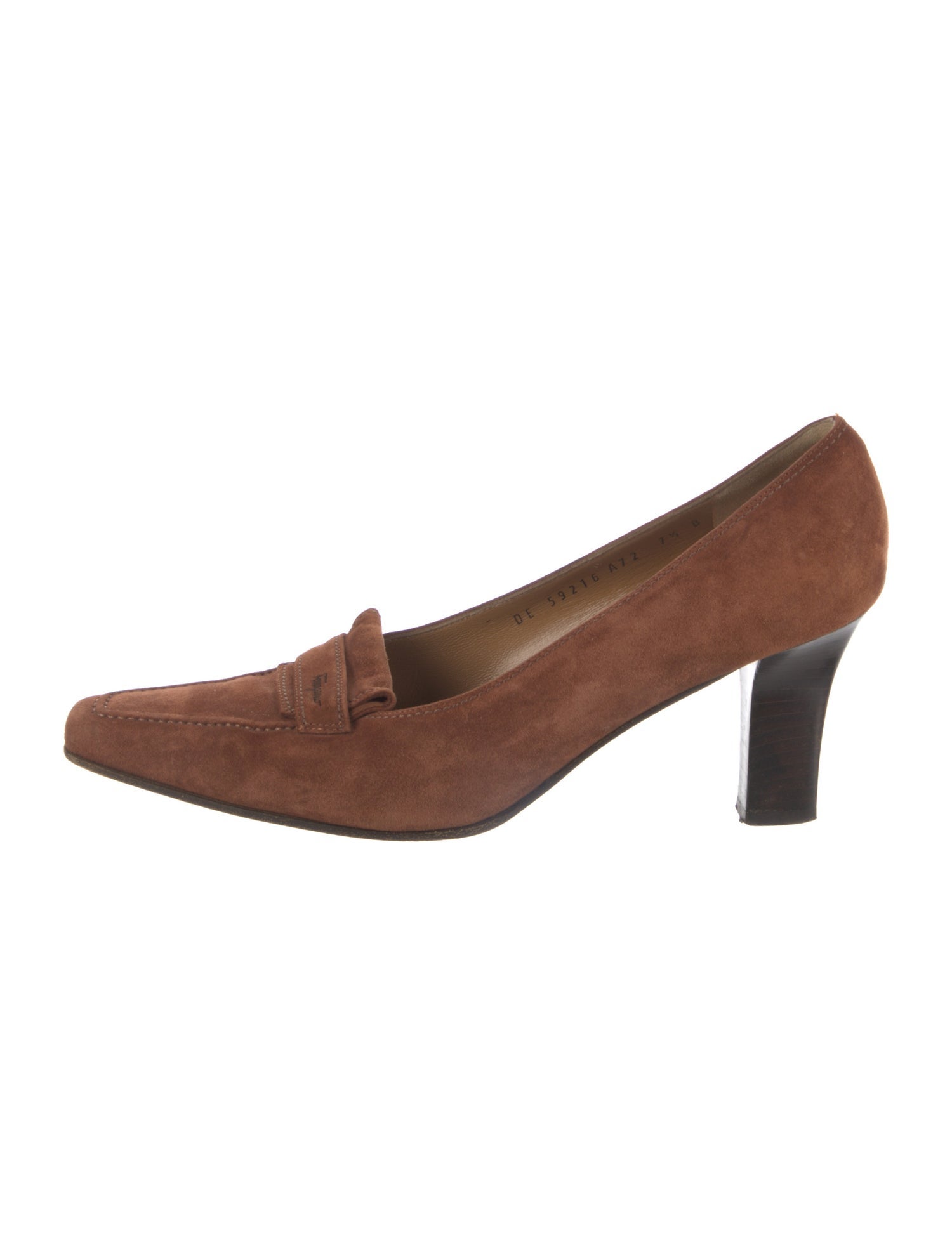 Salvatore Ferragamo Suede Pumps