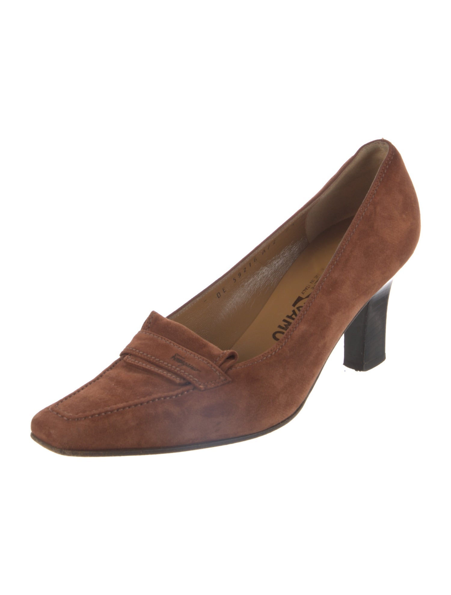 Salvatore Ferragamo Suede Pumps