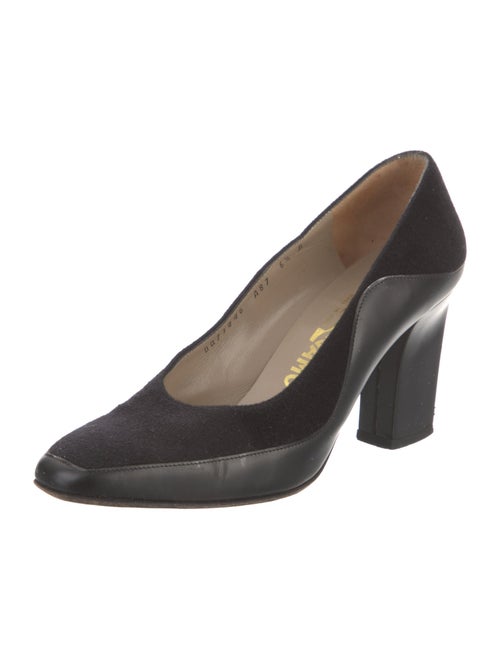 Salvatore Ferragamo Suede Pumps