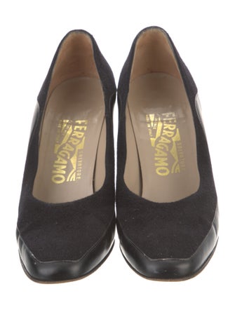 Salvatore Ferragamo Suede Pumps