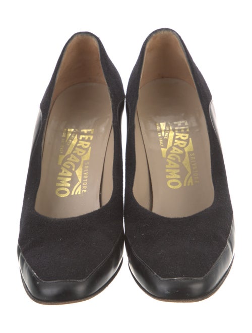 Salvatore Ferragamo Suede Pumps