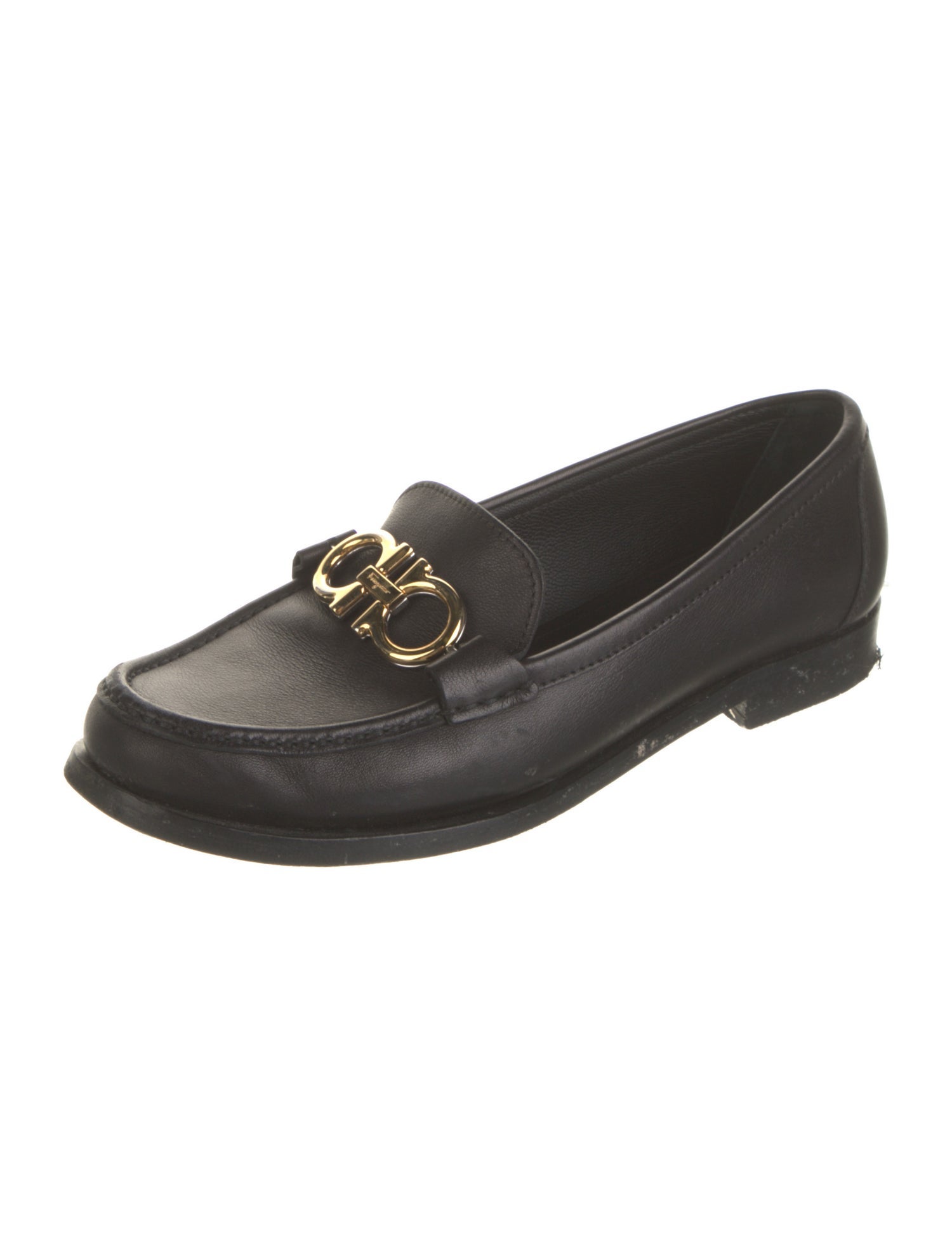 Salvatore Ferragamo Leather Loafers