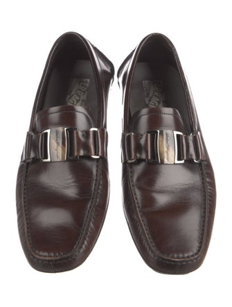 Salvatore Ferragamo Leather Drivers
