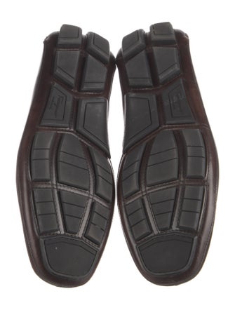 Salvatore Ferragamo Leather Drivers