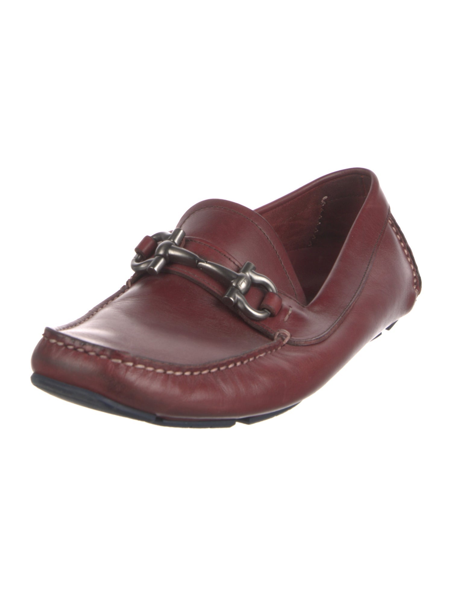 Salvatore Ferragamo Leather Drivers