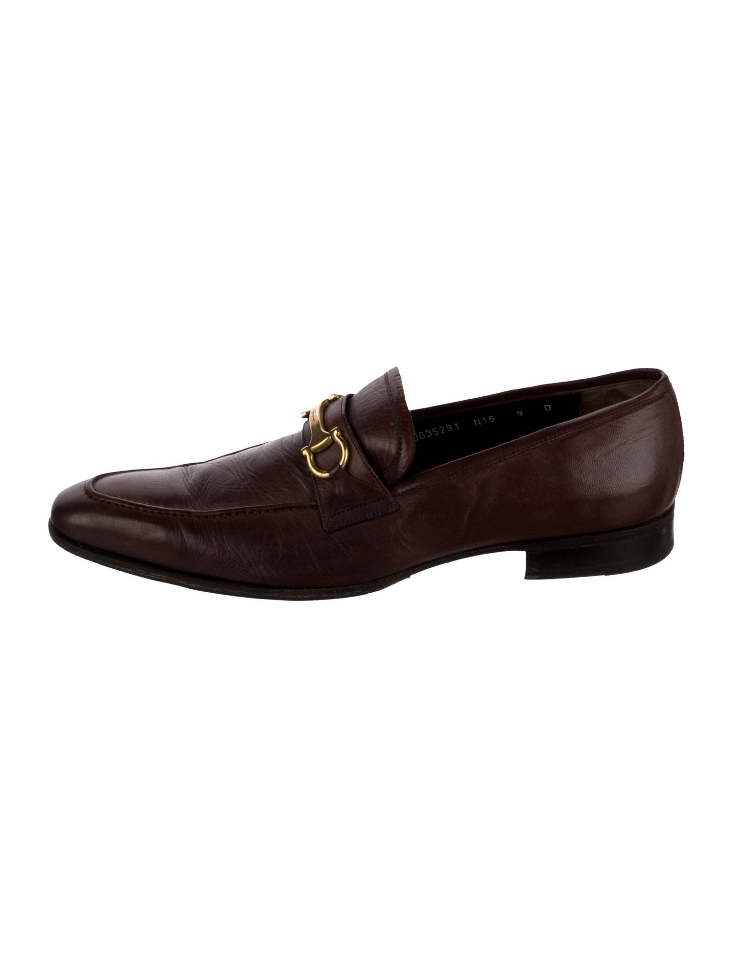 Salvatore Ferragamo Leather Dress Loafers