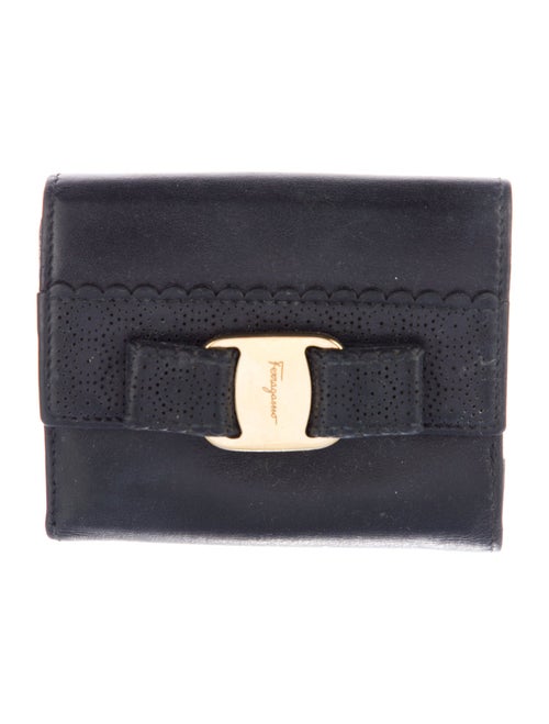 Salvatore Ferragamo Leather Compact Wallet