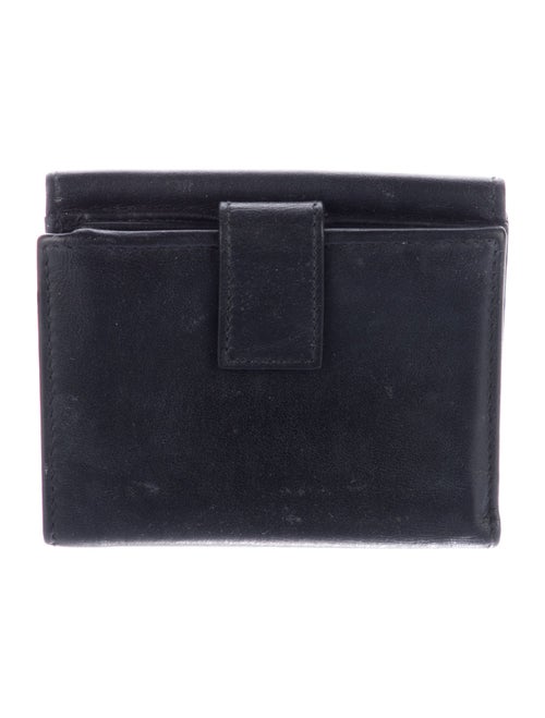 Salvatore Ferragamo Leather Compact Wallet