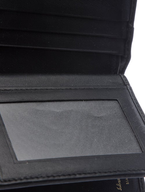 Salvatore Ferragamo Leather Compact Wallet