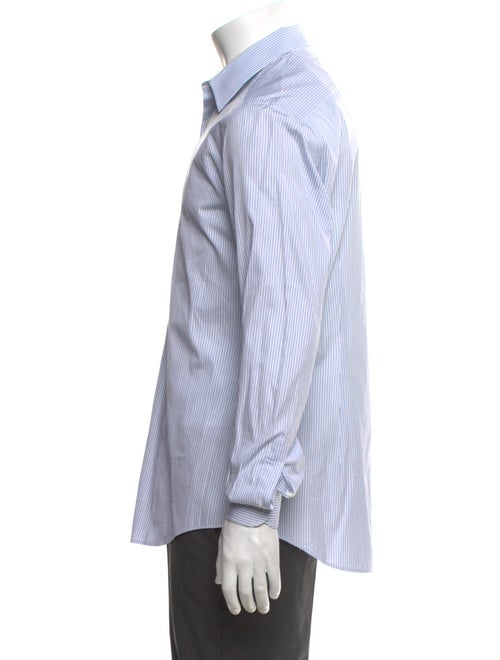 Salvatore Ferragamo Striped Long Sleeve Shirt