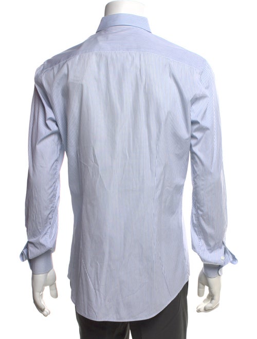 Salvatore Ferragamo Striped Long Sleeve Shirt