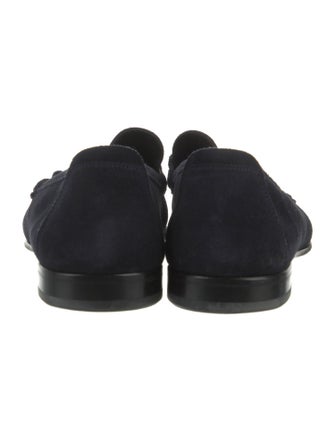 Salvatore Ferragamo Suede Dress Loafers