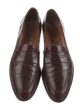 Salvatore Ferragamo Leather Dress Loafers
