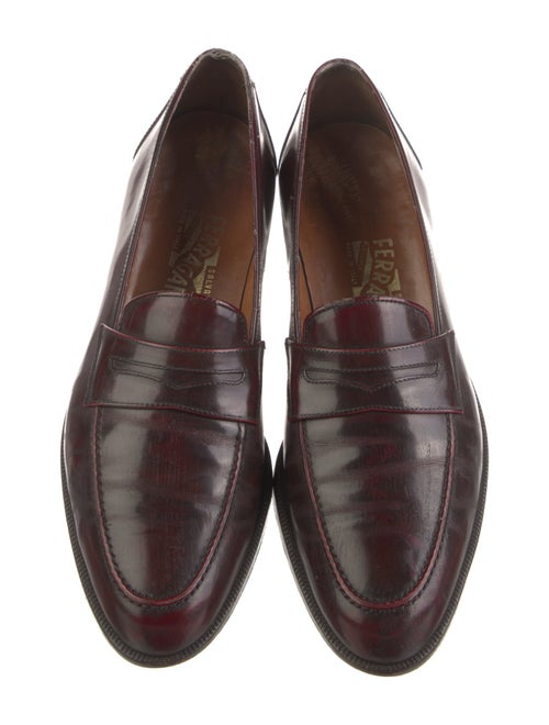 Salvatore Ferragamo Leather Dress Loafers