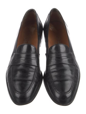 Salvatore Ferragamo Leather Dress Loafers