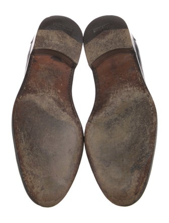 Salvatore Ferragamo Leather Dress Loafers