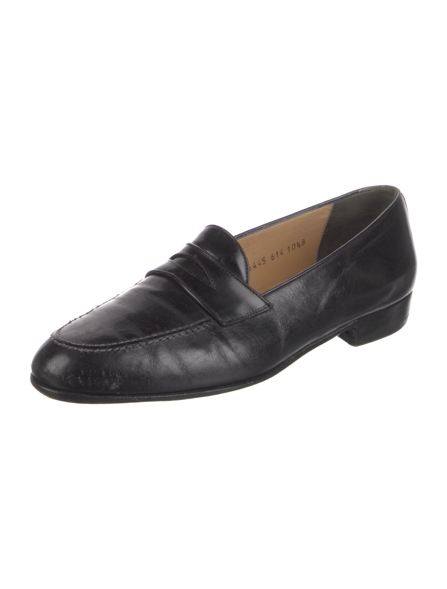 Salvatore Ferragamo Leather Dress Loafers
