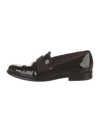 Salvatore Ferragamo Patent Leather Loafers