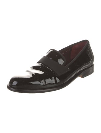 Salvatore Ferragamo Patent Leather Loafers