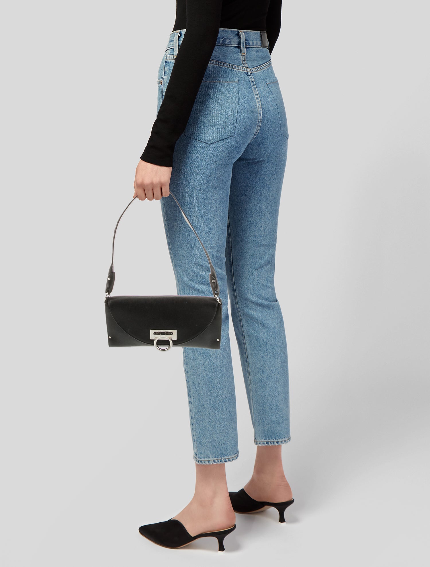 Salvatore Ferragamo Gancini Shoulder Bag