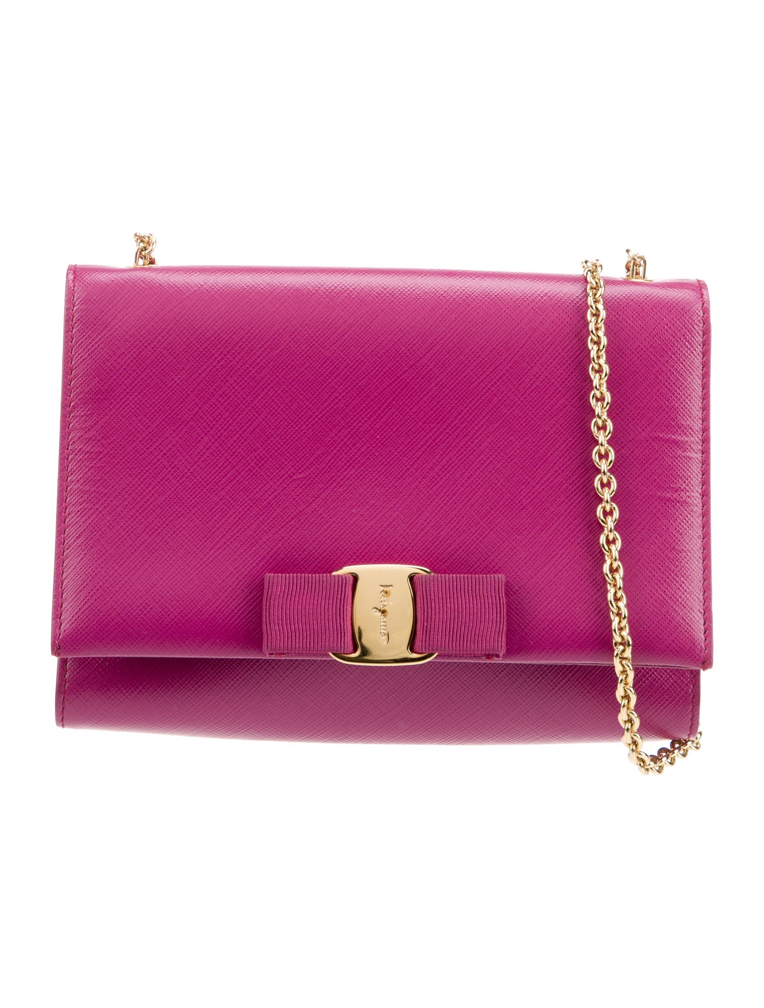 Salvatore Ferragamo Vara Bow Shoulder Bag