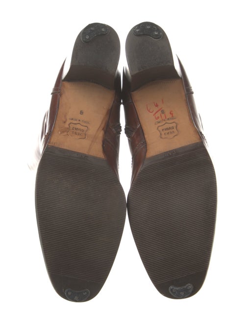 Salvatore Ferragamo Leather Riding Boots