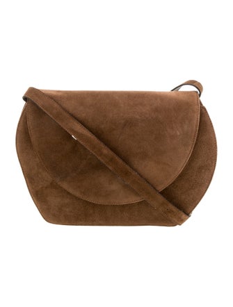Salvatore Ferragamo Suede Shoulder Bag
